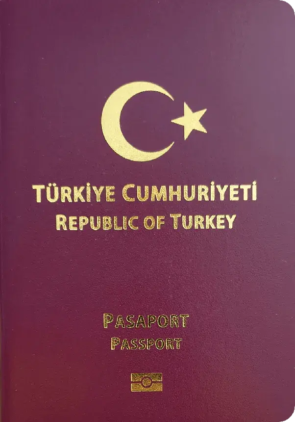 Turkey Passport 50x60 mm (5x6 cm)